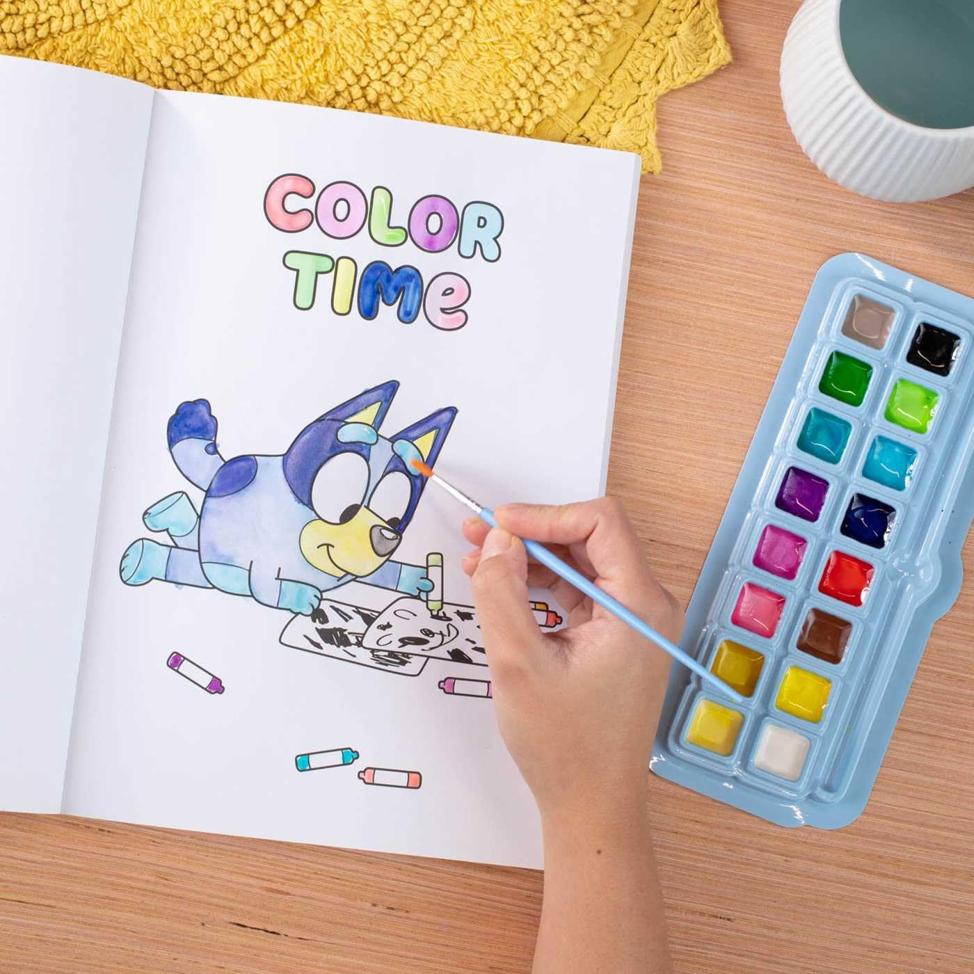 Bluey Colortivity: Paint Party!