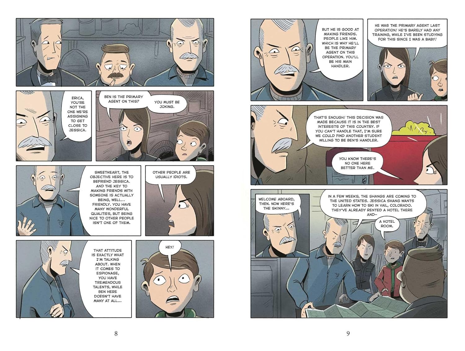 Spy Ski School the Graphic Novel