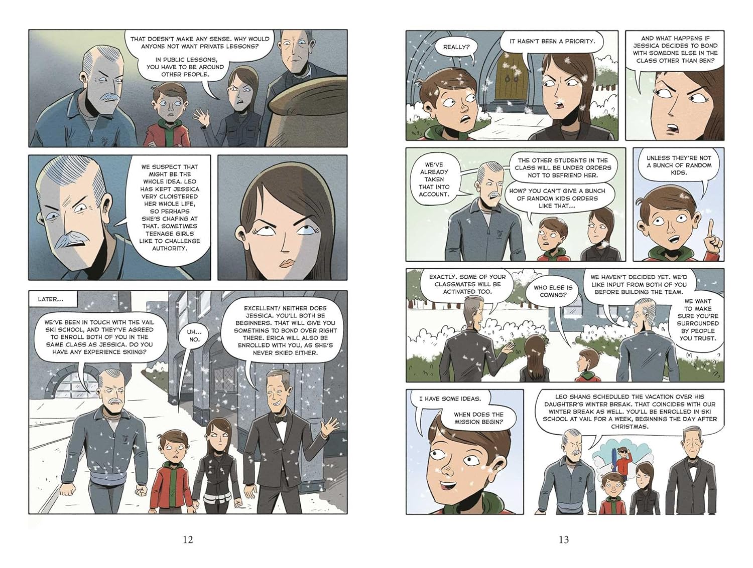 Spy Ski School the Graphic Novel (Spy School the Graphic Novel