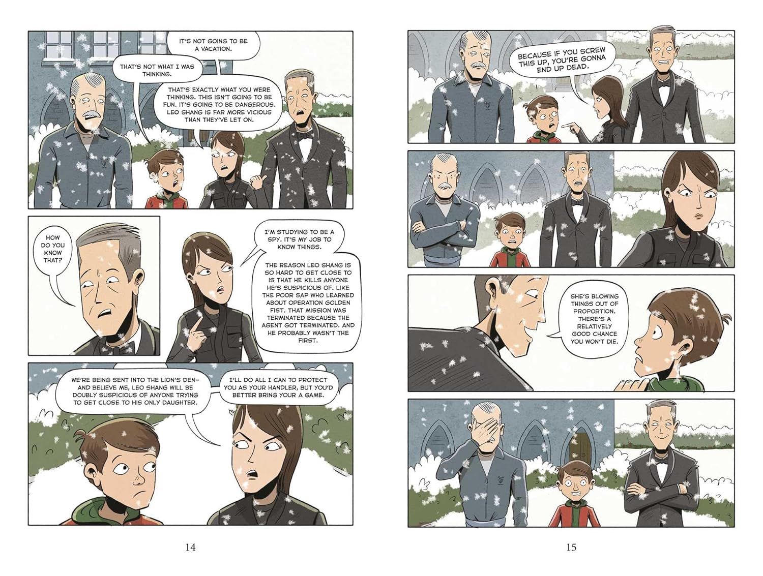 Spy Ski School the Graphic Novel (Spy School the Graphic Novel
