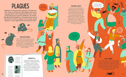 A Sick History of Medicine: A Warts-And-All Book Full of Fun Facts and Disgusting Discoveries (Wacky Histories