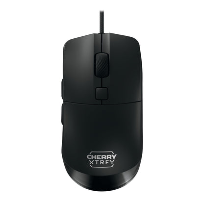 CHERRY XTRFY M50, Lightweight Wired Gaming Mouse, Ergonomic Shape for Ideal Comfort and Control, 5 On-Board Profiles, USB-A-Port, Black
