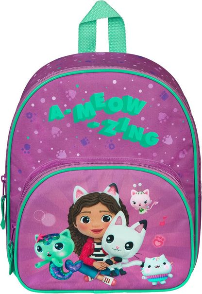 Undercover Rucksack Mit Vortasche, Mochila para Niñas, ca. 30,5x25,5x10 cm