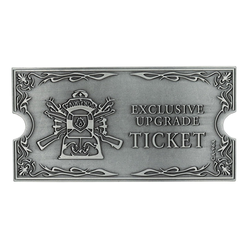 FaNaTtik Resident Evil 4 Metal Exclusive Upgrade Collectible Metal Ticket