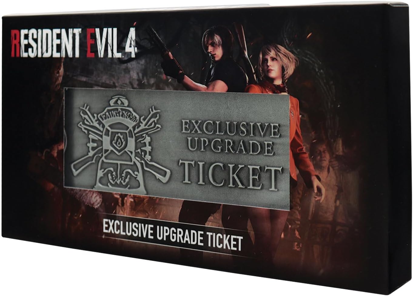 FaNaTtik Resident Evil 4 Metal Exclusive Upgrade Collectible Metal Ticket
