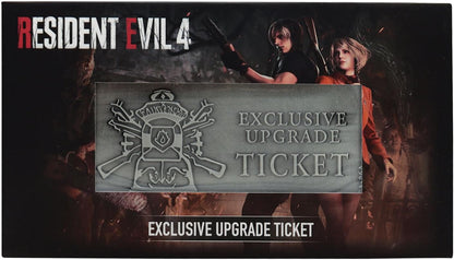 FaNaTtik Resident Evil 4 Metal Exclusive Upgrade Collectible Metal Ticket
