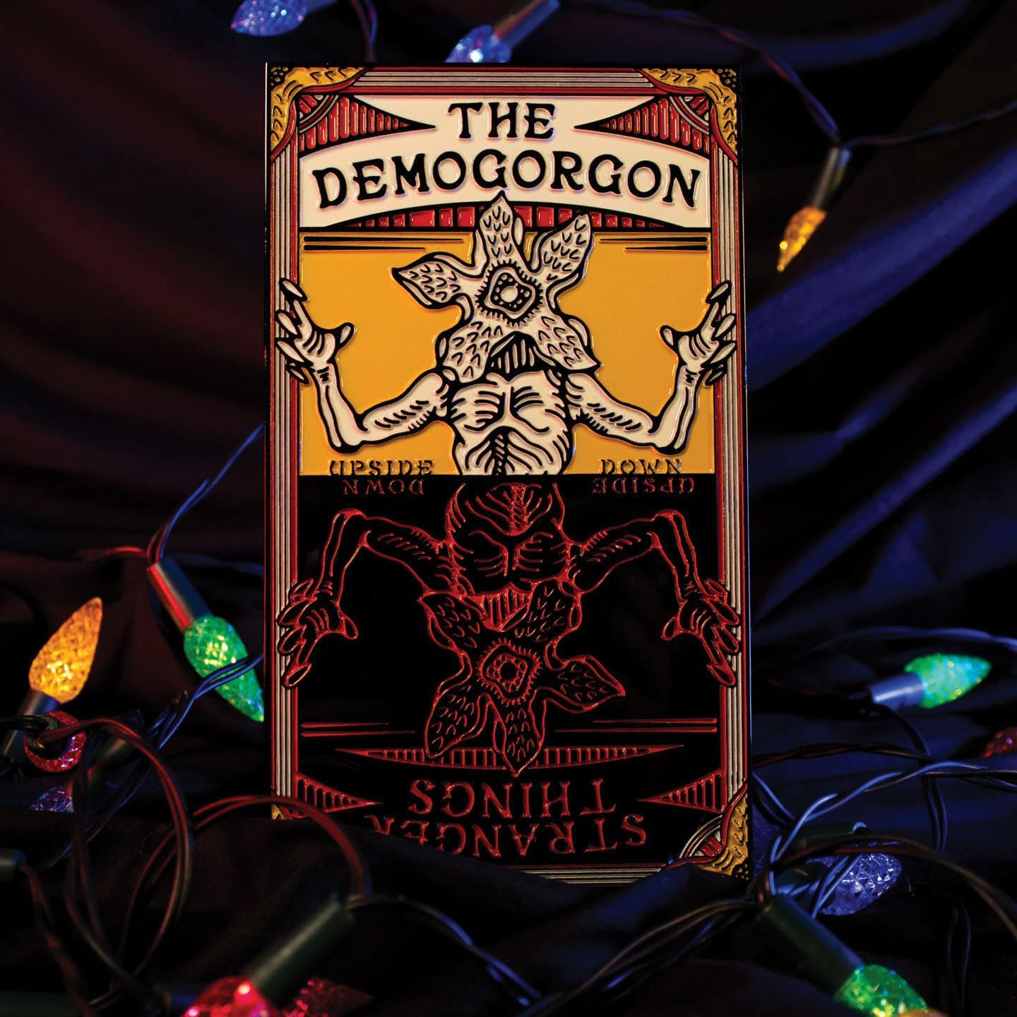 FaNaTtik Stranger Things XL Demogorgon Sammlerstück Metallbarren