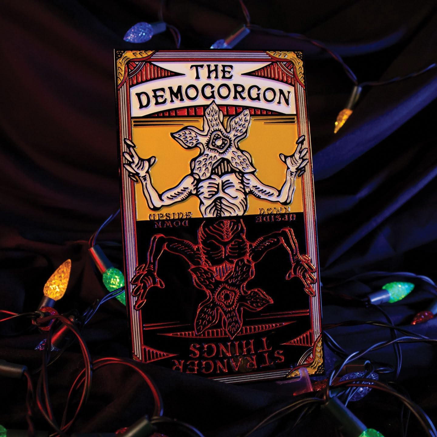 FaNaTtik Stranger Things XL Demogorgon Sammlerstück Metallbarren