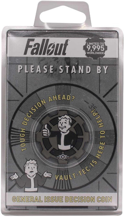 Fallout Collectable Coin Decision Black & White Limited Edition