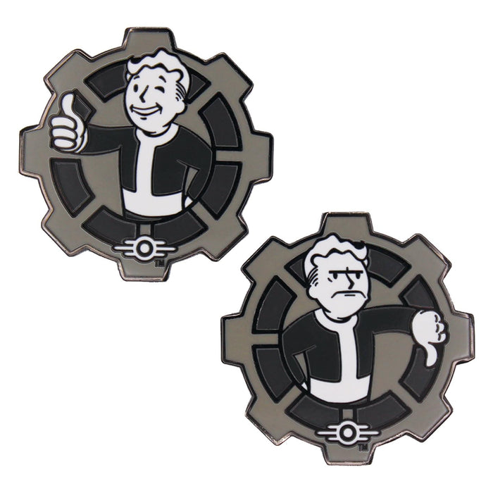 Fallout Collectable Coin Decision Black & White Limited Edition