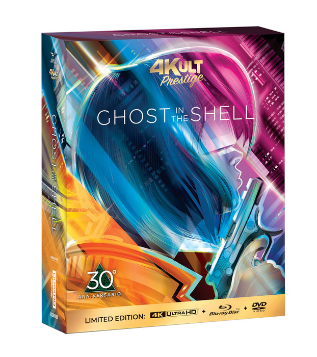 Ghost In The Shell- "4Kult " 30 Anni - Ediz.Num. (1 4K + 2 Bd