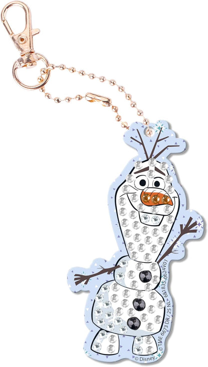 Creative Craft Group - Maak je eigen Diamond Paining Sleutelhanger Olaf