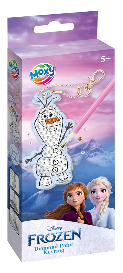 Creative Craft Group - Maak je eigen Diamond Paining Sleutelhanger Olaf