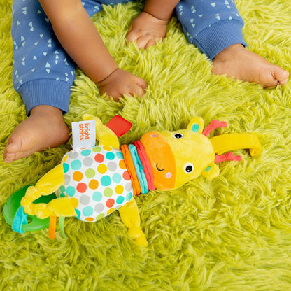 Bright Starts Pull Play & Boogie Muziekspeelgoed voor kinderwagens, giraf, uniseks, 0+ maanden