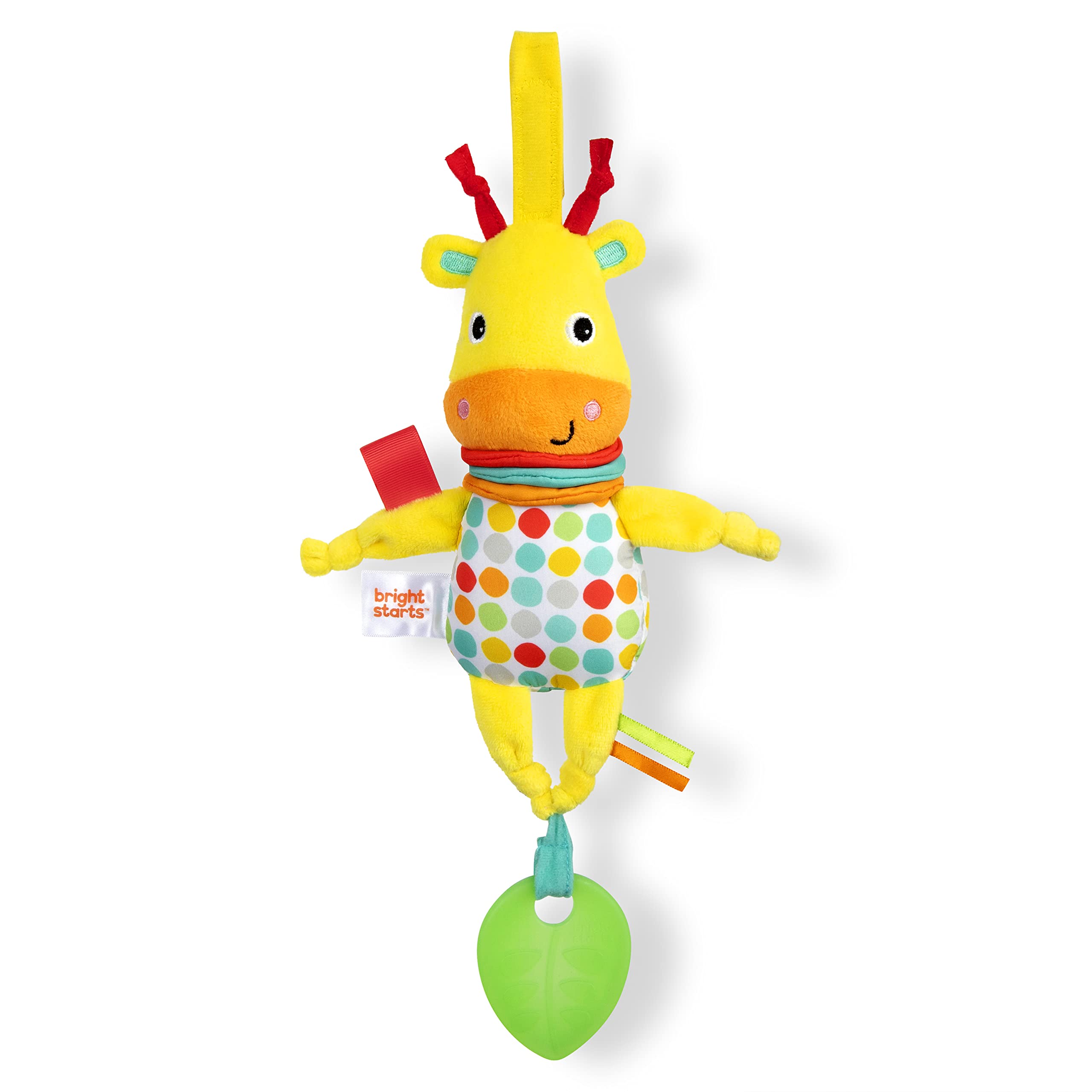 Bright Starts Pull Play & Boogie Muziekspeelgoed voor kinderwagens, giraf, uniseks, 0+ maanden