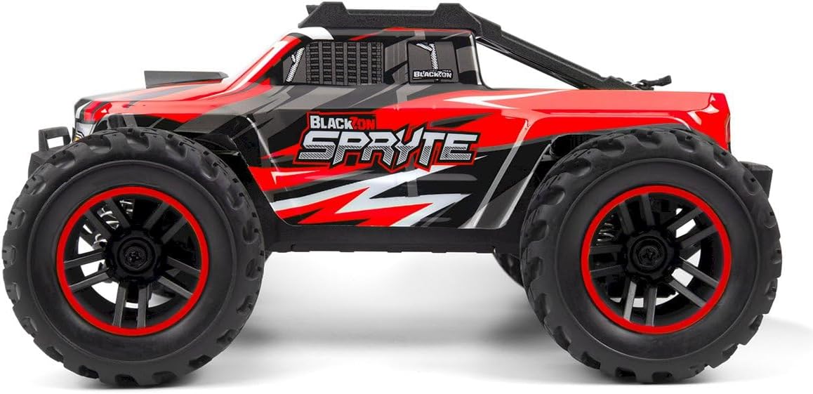 BlackZon 540302 Spryte MT 1/20 4WD Electric Monster Truck - Red