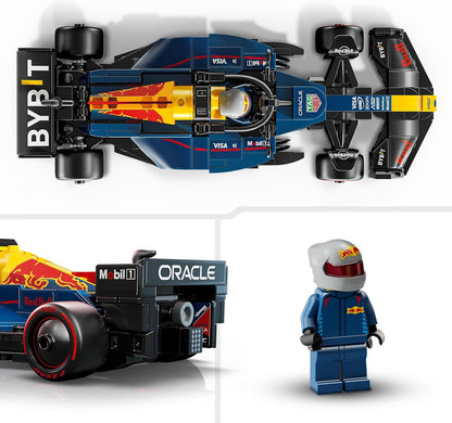 LEGO Speed Champions Auto da Corsa F1 Oracle Red Bull Racing RB20 Modello di Macchina da Collezione con Minifigure del Pilota di Formula 1, Regalo per Uomo, Donna e Adulti Fan dell'Automobilismo 77243