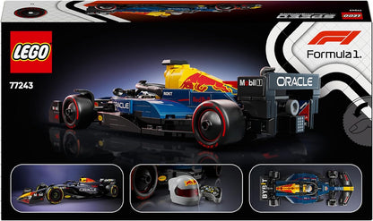 LEGO Speed Champions Auto da Corsa F1 Oracle Red Bull Racing RB20 Modello di Macchina da Collezione con Minifigure del Pilota di Formula 1, Regalo per Uomo, Donna e Adulti Fan dell'Automobilismo 77243