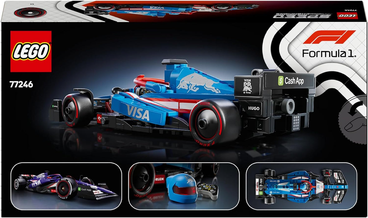 Legor Speed Champions: Visa Cash App Rb Vcarb 01 F1r Race Car (77246)