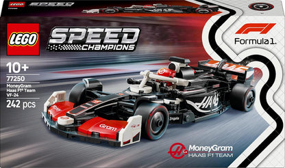 Lego Speed Champions: Moneygram Haas F1 Team Vf-24 Race Car (77250)
