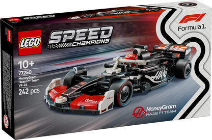 Lego Speed Champions: Moneygram Haas F1 Team Vf-24 Race Car (77250)