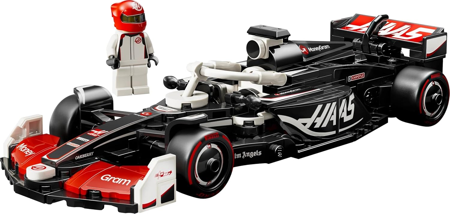 Lego Speed Champions: Moneygram Haas F1 Team Vf-24 Race Car (77250)