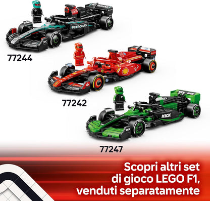 LEGO Speed Champions Auto da Corsa McLaren F1 Team MCL38 Macchina Giocattolo da Collezione con Minifigure del Pilota, Modello per Bambini e Bambine da 10 Anni o per Adulti Fan della Formula 1 77251