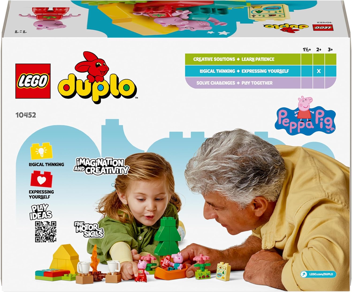 Lego: 10452 - Duplo Peppa Pig - Gita In Campeggio