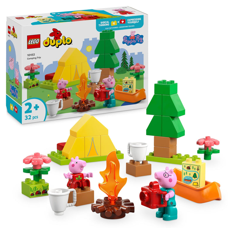 Lego: 10452 - Duplo Peppa Pig - Gita In Campeggio