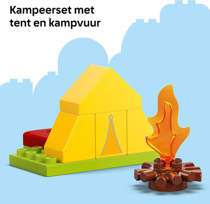 Lego: 10452 - Duplo Peppa Pig - Gita In Campeggio