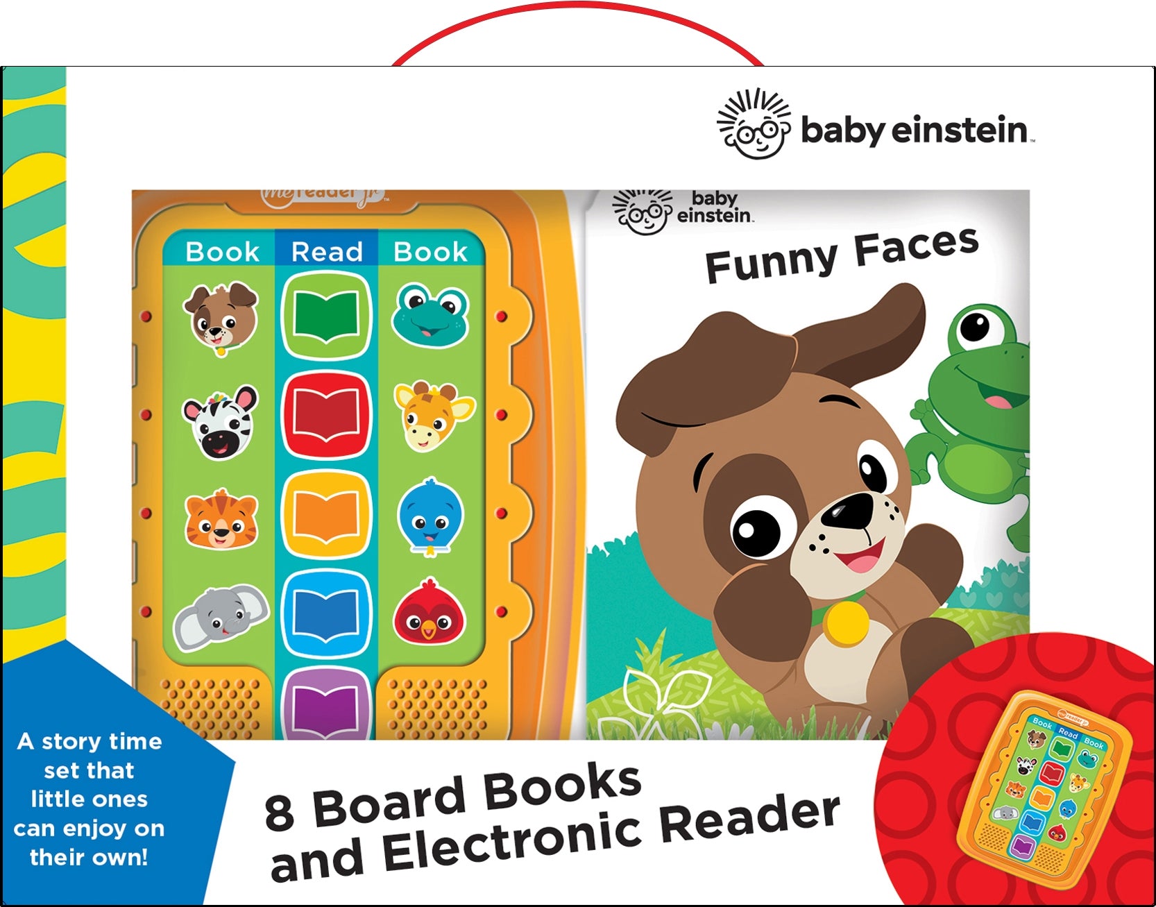 Baby Einstein: Me Reader Jr 8 Board Books and Electronic Reader Sound Book Set