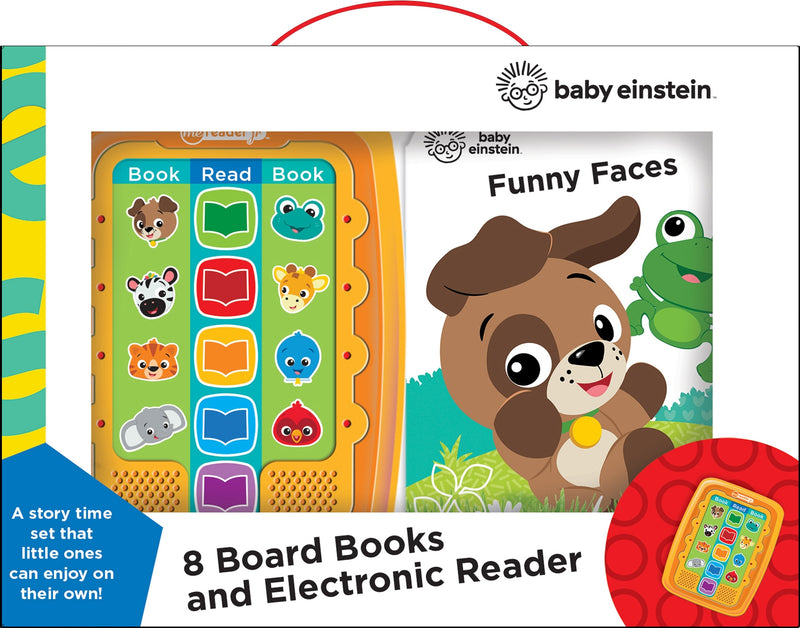 Baby Einstein: Me Reader Jr 8 Board Books and Electronic Reader Sound Book Set
