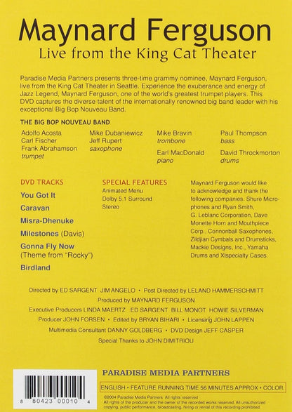 Live From The King Cat Theater [Dvd]
