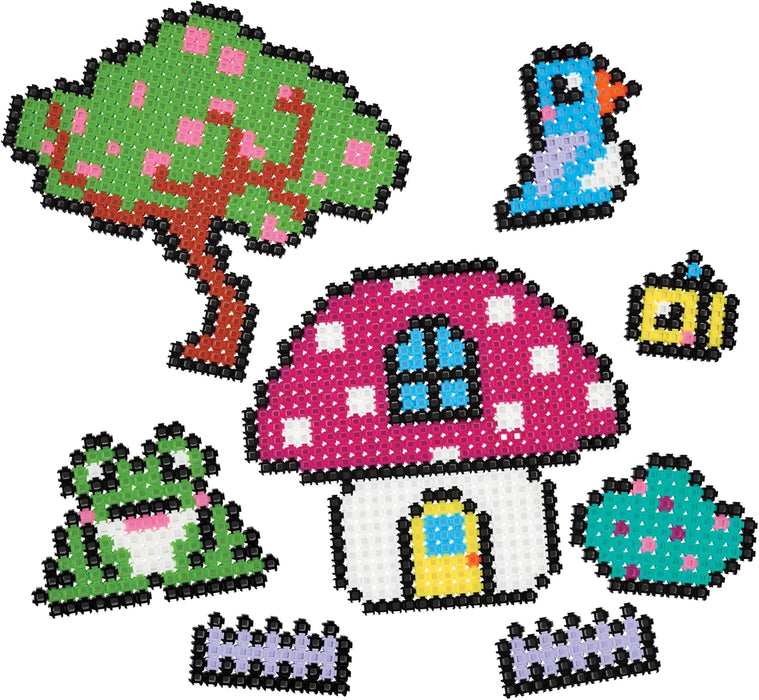 Character Options 07996 Simbrix Theme Pack Magical Garden with 1500+ brix Creative Activity STEAM Arts and Crafts Kids’ Toys for Girls & Boys Ages 5 and up