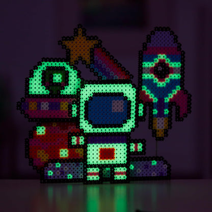Character Options 07997 Simbrix Theme Pack Glowing Galactic with 1500+ brix Creative Activity STEAM Arts and Crafts Kids’ Toys for Girls & Boys Ages 5 and up