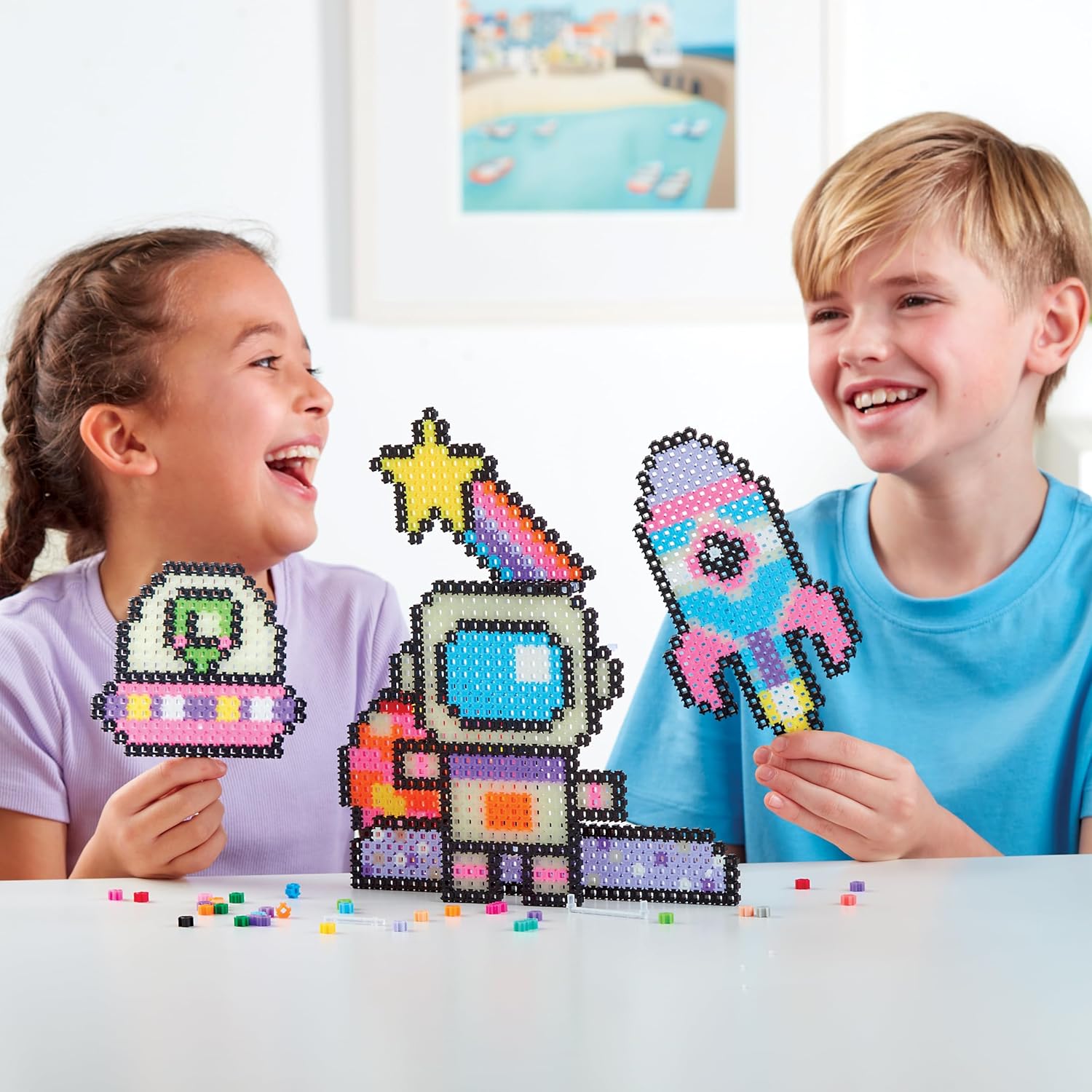 Character Options 07997 Simbrix Theme Pack Glowing Galactic with 1500+ brix Creative Activity STEAM Arts and Crafts Kids’ Toys for Girls & Boys Ages 5 and up