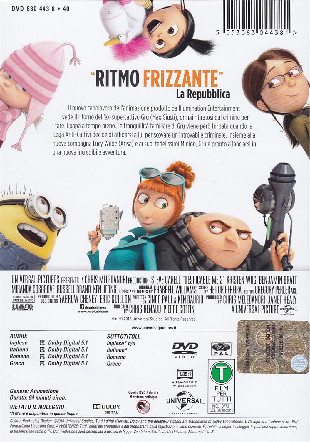 Cattivissimo me 2 (slim case