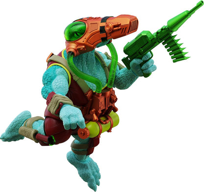 Saurozoic Warriors Rock Action Figure Javvik Mosa Mosasaurus (Underwater Assault) 15 Cm