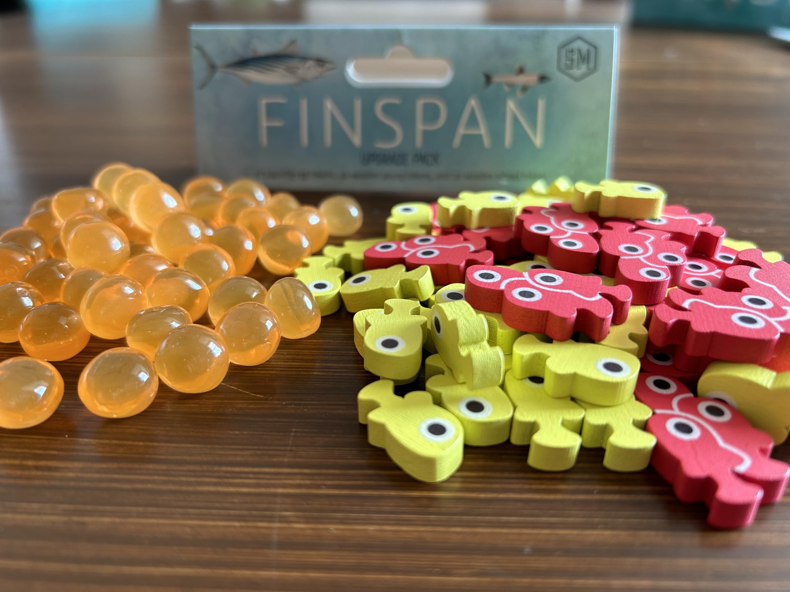 Stonemaier Games | Finspan Upgrade Pack | Board Game Accessory | Ages 10+