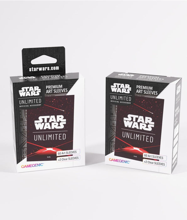 Star Wars: Unlimited Card Game - Art Sleeves - Card Back Red