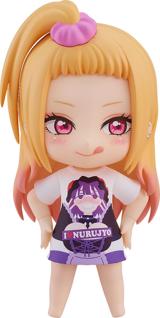 Nendoroid TV Anime "Bisque Doll is in Love" Kitagawa Umu Null Woman Full Graphic T-Shirt Ver., Non-scale, Plastic, Pre-painted Action Figure