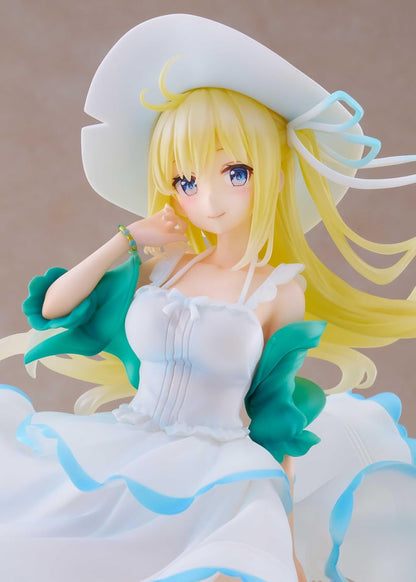 Golden Head Fuumi Original Illustration, Reina, Total Height Approx. 9.8 inches (250 mm) (including pedestal), PVC, ABS, 1/7 Scale Painted Finished Figure Original Situation Voice M Card (enclosed