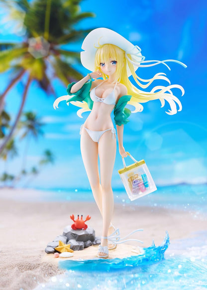 Golden Head Fuumi Original Illustration, Reina, Total Height Approx. 9.8 inches (250 mm) (including pedestal), PVC, ABS, 1/7 Scale Painted Finished Figure Original Situation Voice M Card (enclosed
