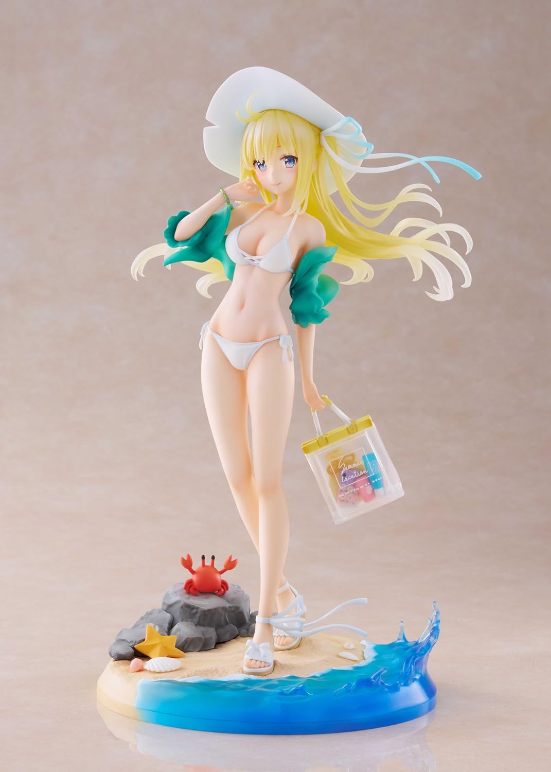 Golden Head Fuumi Original Illustration, Reina, Total Height Approx. 9.8 inches (250 mm) (including pedestal), PVC, ABS, 1/7 Scale Painted Finished Figure Original Situation Voice M Card (enclosed