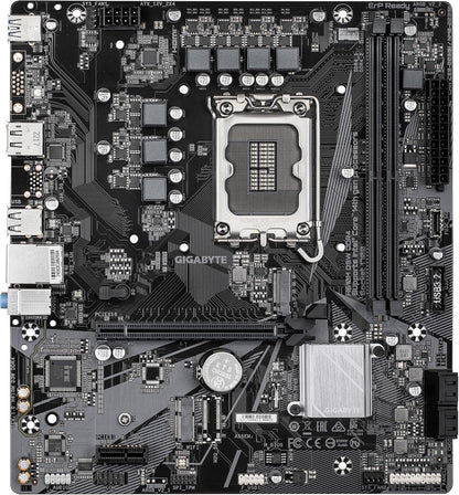 GIGABYTE H610M D3W DDR4 Motherboard - Supports 14th Gen. Intel Core CPUs, 5+1+1 phases VRM, up to 3200MHz DDR4, 1xPCIe 3.0 M.2, 1GbE LAN, USB 3.2 Gen 1