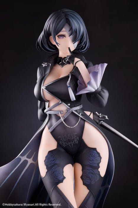 Hobby Sakura Nevaostro Illustration by Kishi Yasuri, Total Height: Approx. 9.8 inches (250 mm) (including pedestal), PVC, ABS, 1/7 Scale Painted Finished Figure