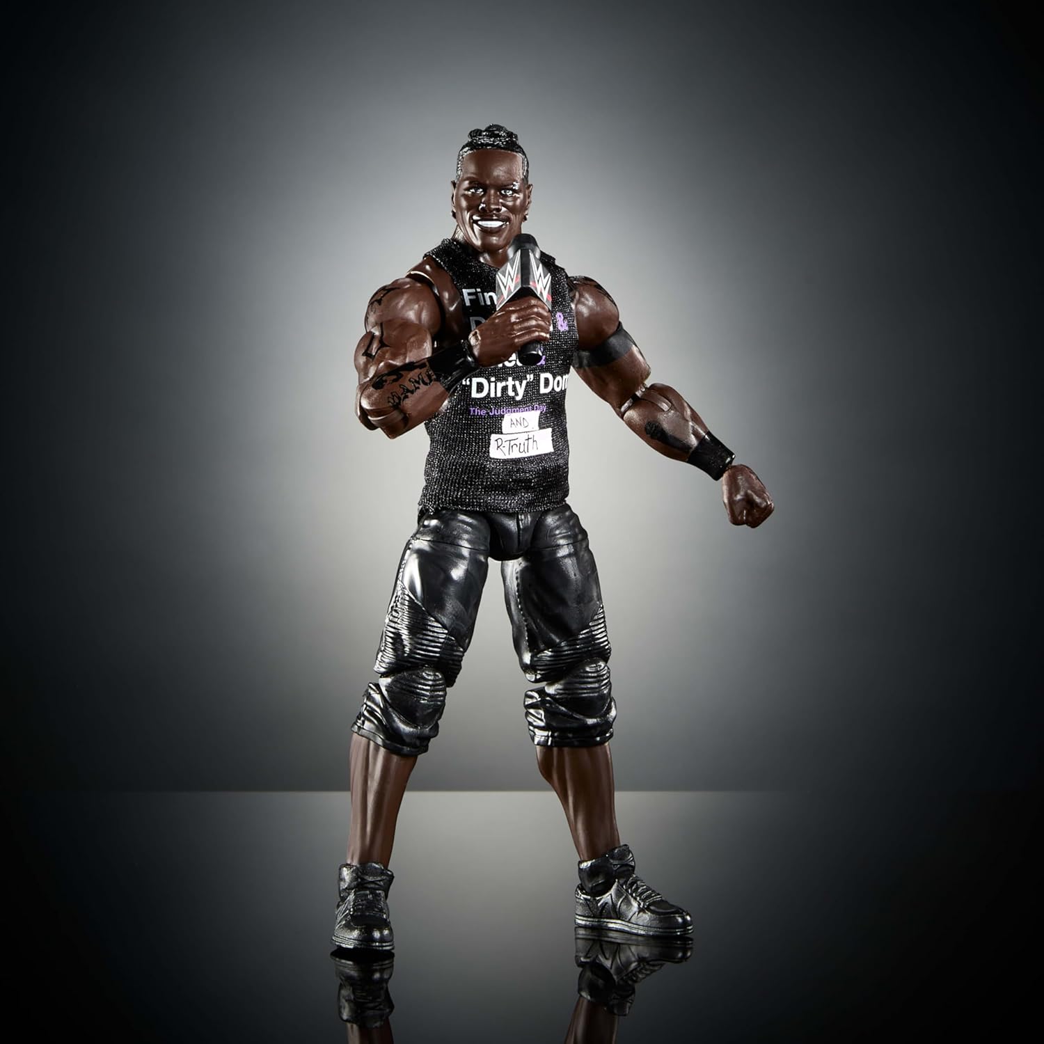 Mattel WWE Elite Action Figure & Accessories, Series #115 6-inch Collectible R-Truth with 25 Articulation Points & Swappable Hands