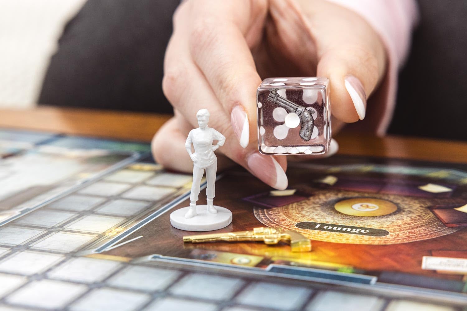 FanRoll Clue 22mm Oversized Dice Set: Weapons Inclusions