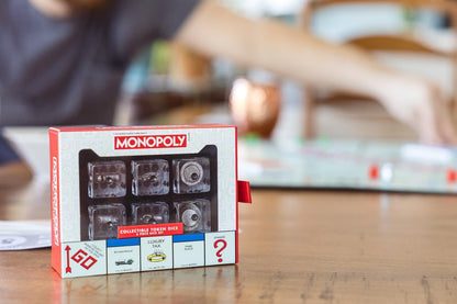 FanRoll Monopoly 22mm Oversized Dice Set: Token Inclusions