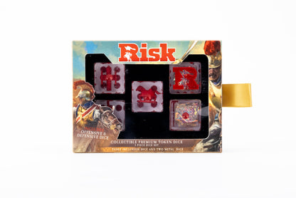 FanRoll Risk 22mm Oversized Dice Set: Offense and Defense Dice